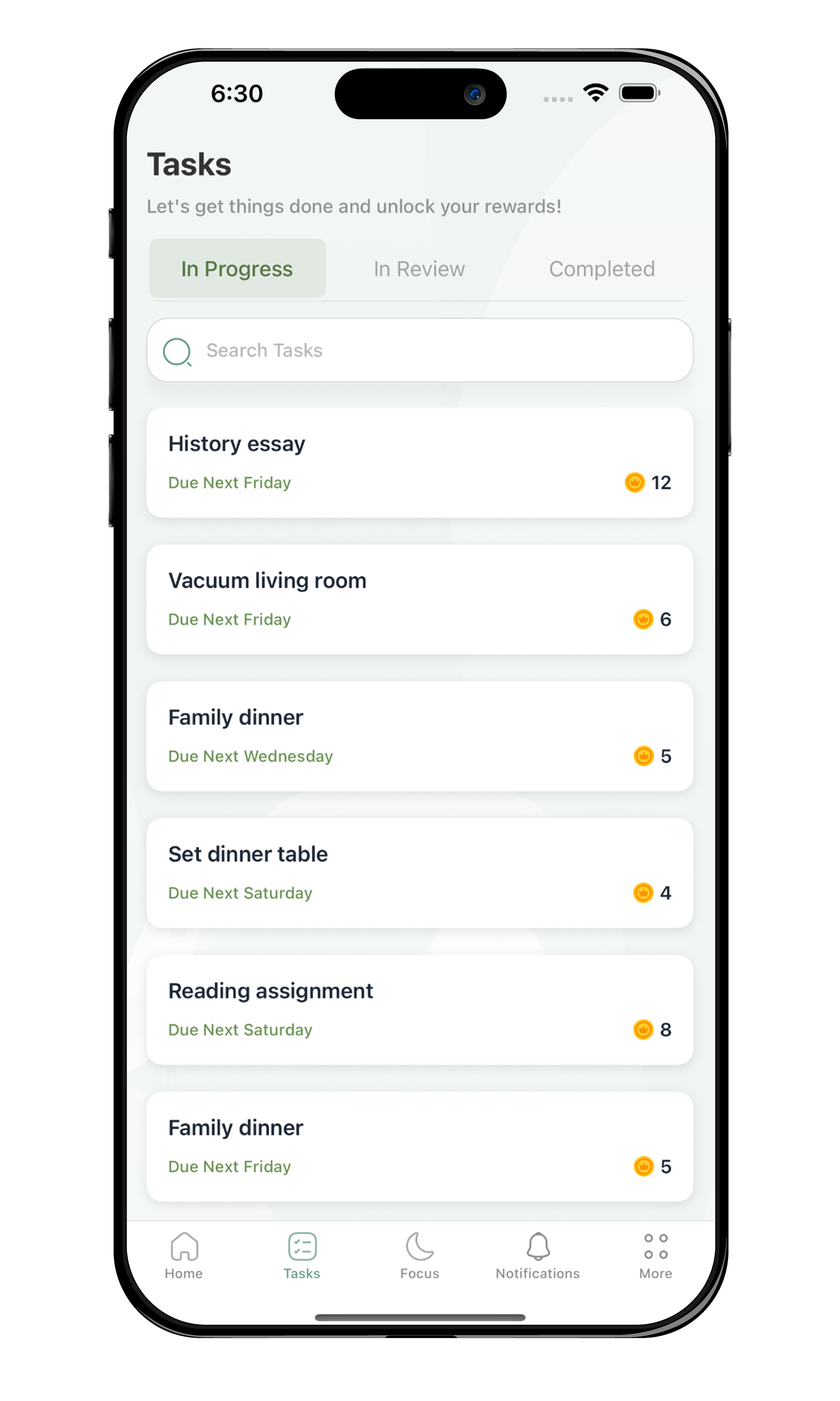 Shared clarity phone mockup