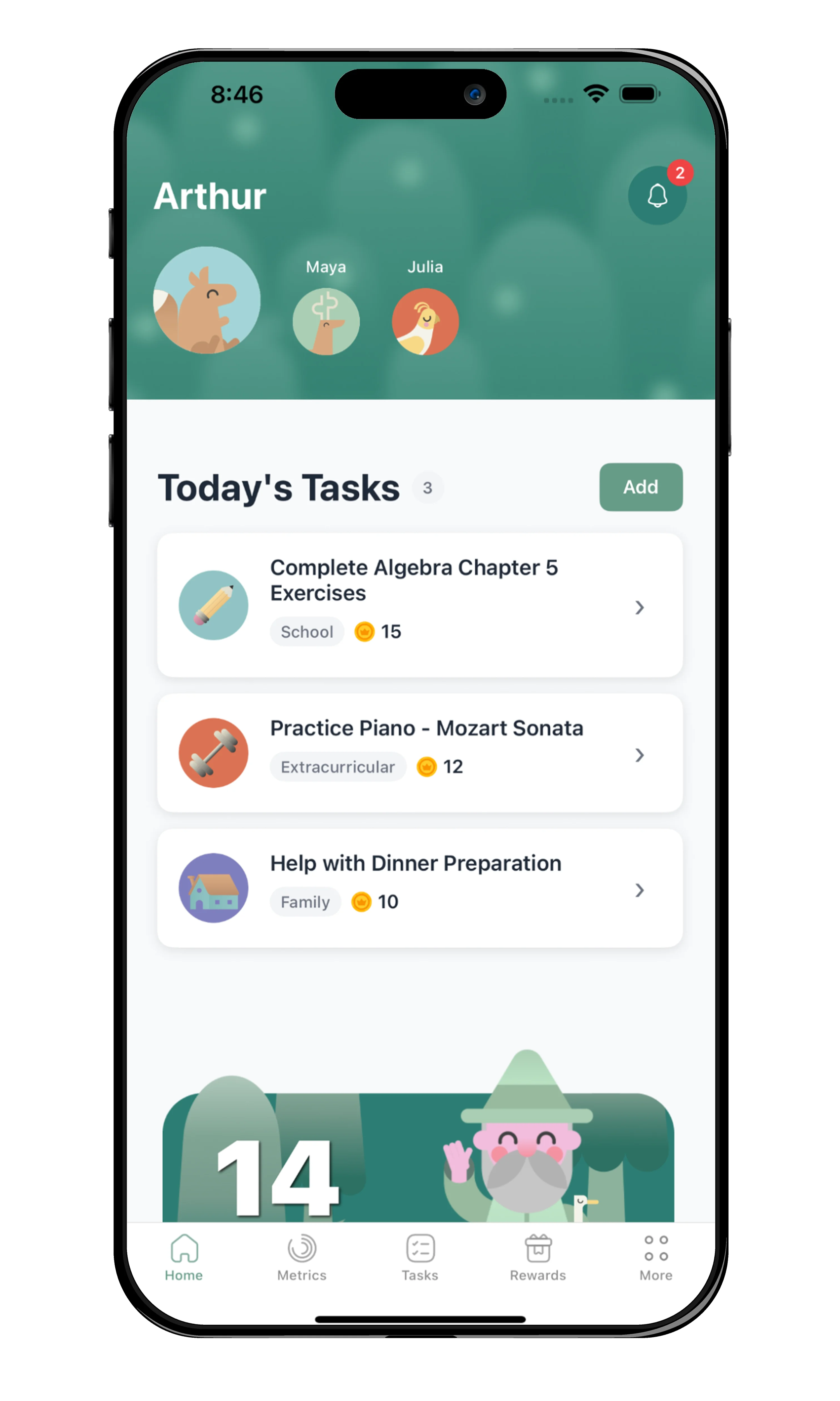 Sage app unified task dashboard